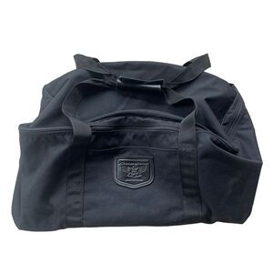 Honda Goldwing Saddle Duffel Bag Black With Handles Travel Vintage Overnight